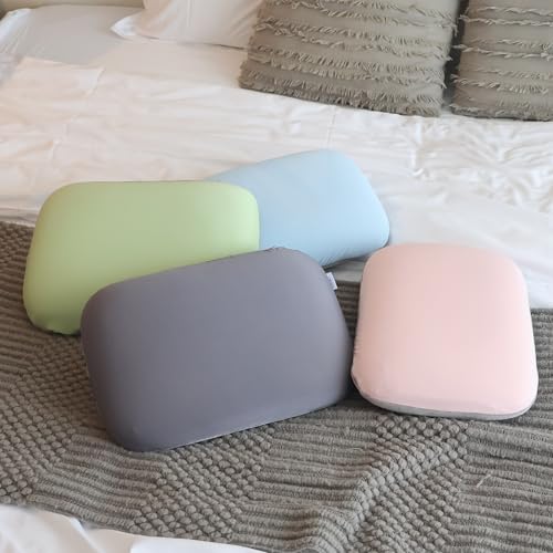 Travel Camping Pillow with Adjustable Strap & Washable Cover - Compact Portable Support