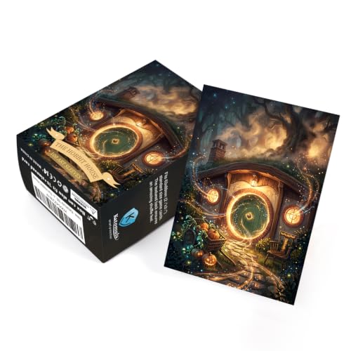 Katomula 100 MTG Card Sleeves with Inner Sleeves - Textured Back, Standard Size, Double Protection