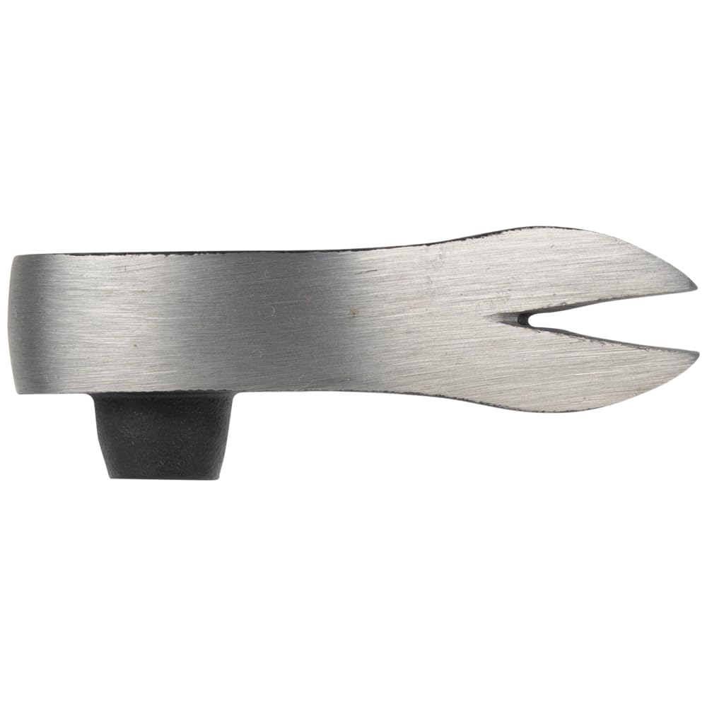 Klein Tools 66093 Nail Puller with Integrated Dimpler, Heavy-Duty Carbon Steel Cats Paw Pry Bar, 12-Inch