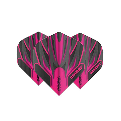 Prism Alpha Standard Dart Flights - 100 Micron Durable Poly - 9 Pack