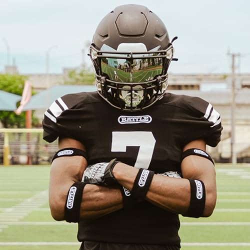 Football Bicep Bands - High-Performance Sweat Wicking Armbands
