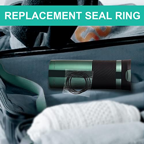 Replacement Seals for Contigo Snapseal Travel Mug - Black, 6 Pcs