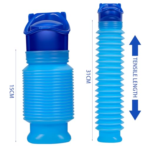 Portable Urinal Bottle for Camping - Small, 750ml