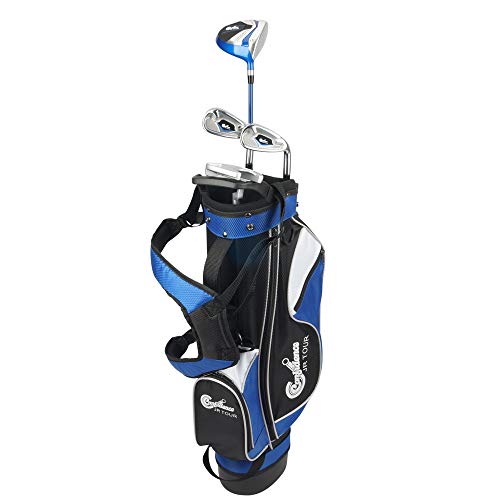 Junior Golf Club Set for Kids Ages 4-7 with Stand Bag