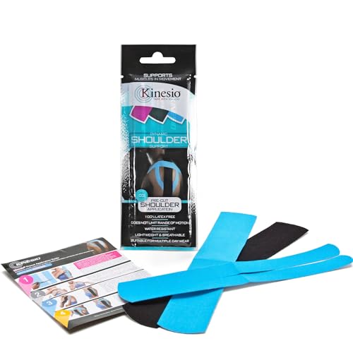 Pre-Cut Kinesiology Tape for Shoulder Support - Athletic Recovery Kit