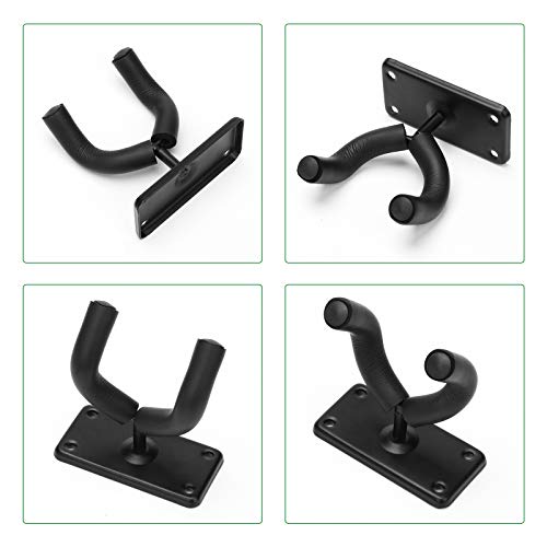 Skateboard Wall Mount Hanger - 2 Pack Durable Iron Hooks
