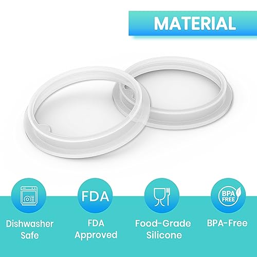10 Pack Replacement Gaskets for TAKEYA Actives Water Bottles