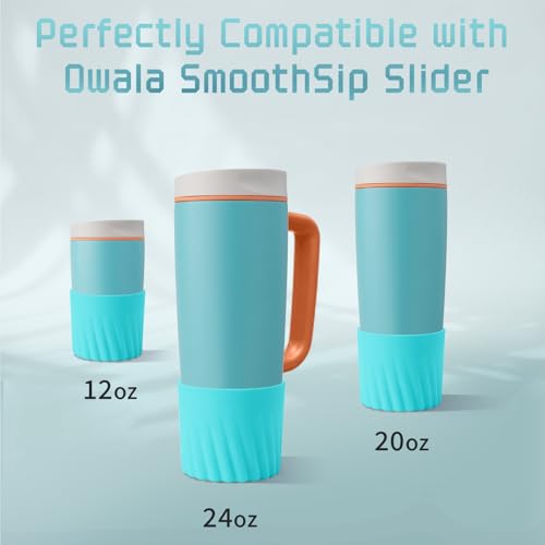 2-Pack Silicone Protective Boot for Tumblers - Anti-Slip Sleeve Cover