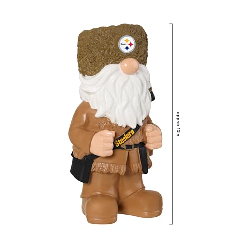 Pittsburgh Steelers Frontiersman Americana Gnome - 10 Inch