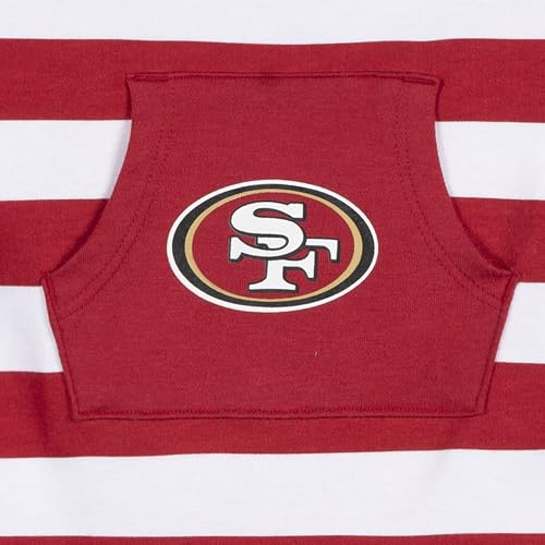 NFL Baby Boys Footless Coverall Pajama - San Francisco 49ers, 0-3 Months