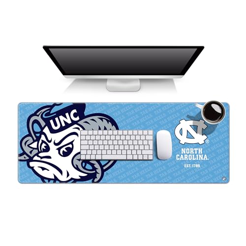 North Carolina Tar Heels Desk Pad - Heavy-Duty, Non-Slip, 31.5" x 12"