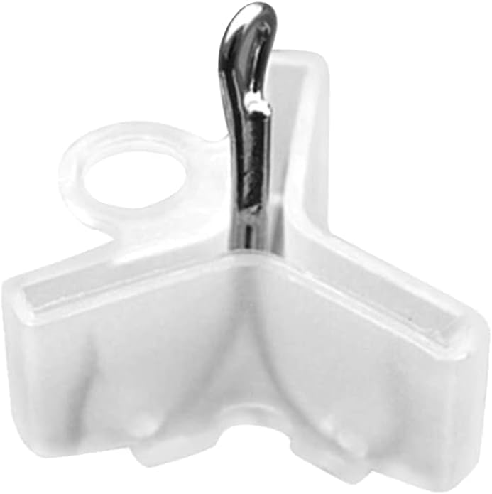 100 Pcs Transparent Fishing Hook Protectors - Treble Hook Caps