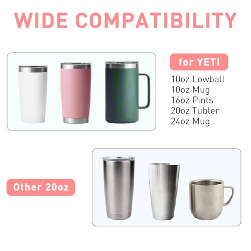 20oz Magnetic Replacement Tumbler Lid - Spill Proof Design