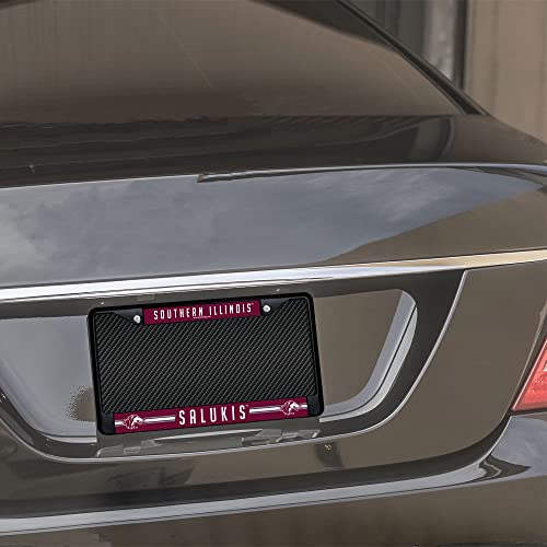 NCAA Black License Plate Frame - Durable Auto Accessory