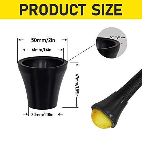 Golf Ball Retriever - 4 Pack Suction Cup Grabber Tool for Putter