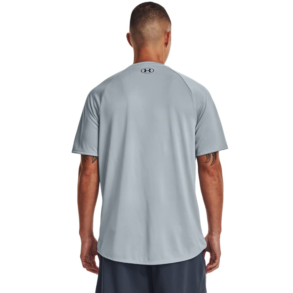 Under Armour Men's Tech 2.0 Short-Sleeve T-ShirtDISC, (465) Harbor Blue / / Black, XX-Large