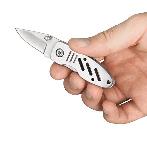 Mini Keychain Knife - Small Folding Pocket Knife, 1 Pack