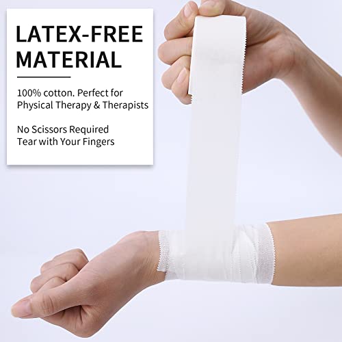 Breathable Athletic Tape - 3 Pack, 1.5 inch x 10 yds - White