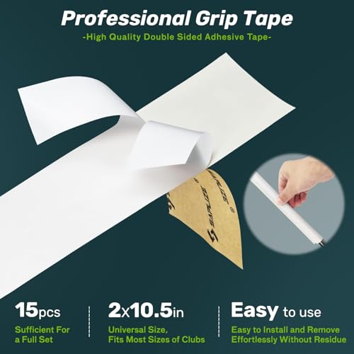 SAPLIZE Golf Grip Repair Kit – Includes 5oz Solvent, 15