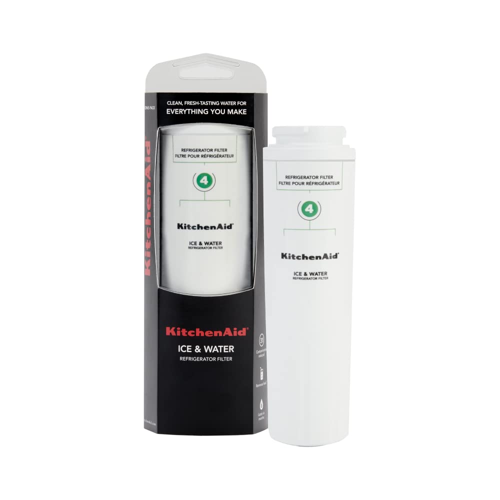 KitchenAid® Refrigerator Ice and Water Filter 4 - KAD4RXD1, Single-Pack, Green