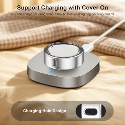 TPU Ring Cover for Oura Ring 4/3 - Gold, Silver, Rose Gold - Size 8