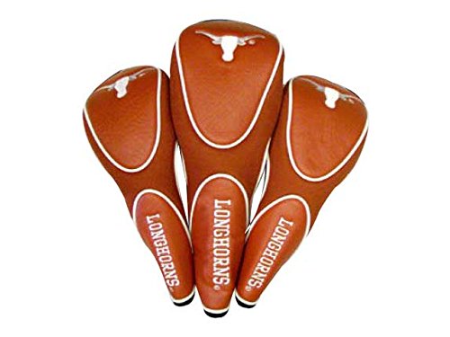 NCAA Golf Club Headcovers Set - Texas Longhorns - 3 Count
