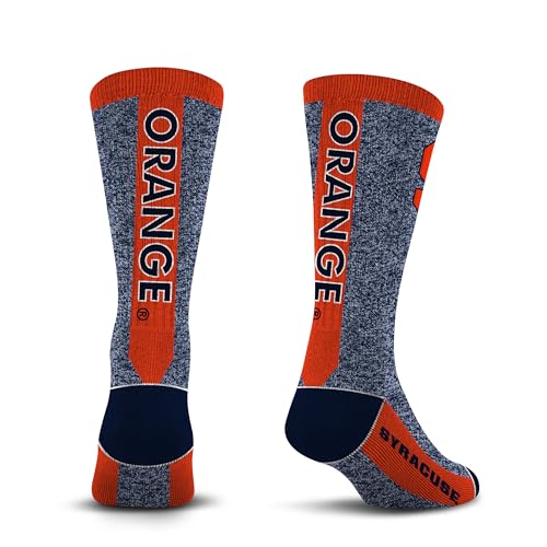 Marble MVP Crew Socks - Syracuse Orange - Large