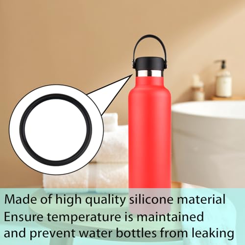 6-Pack Replacement Rubber Gaskets for Hydro Flask Bottles
