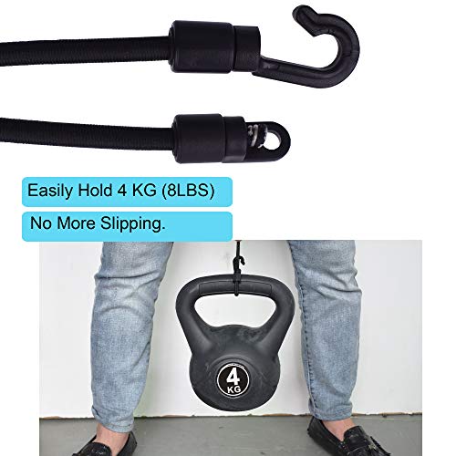 Fishing Rod Hold Down Strap - 2 Pcs Black X 4 Pack
