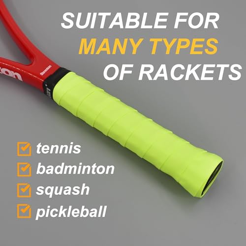 Anti-Slip Tennis Overgrip - Super Absorbent Badminton Grip - 5 Colors