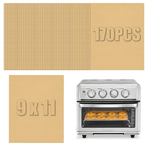 Parchment Paper Sheets 9x11 Inch - 170 Disposable Liners