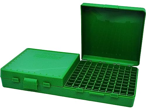 200 Round Ammo Box for 9mm/380 ACP - Green