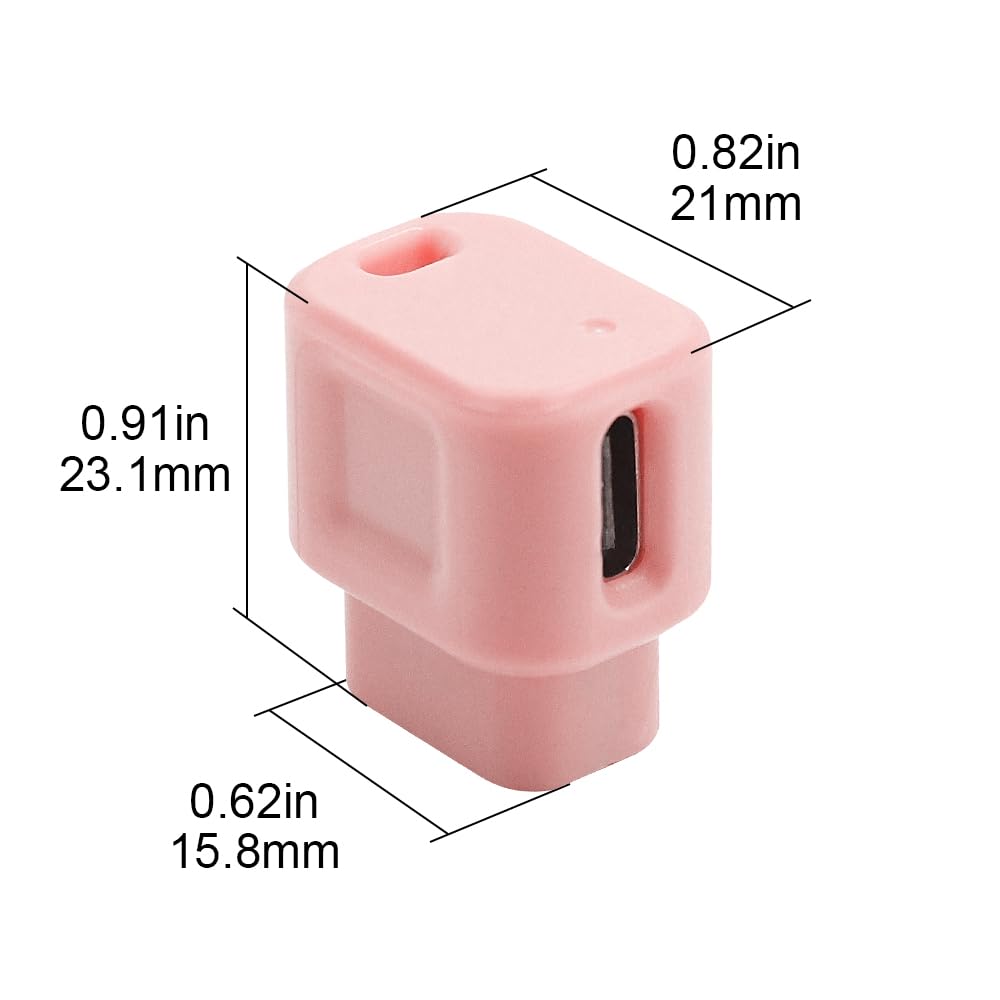 FREERDNG Suitable for Shimano EW-EC300 4-pin to Type-C Converter, 12 Speed Di2 Charger, Di2 Charging Cable, Bicycle Electronic Variable Speed Outdoor Charging Solution (Sakura Pink)