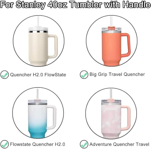 Replacement Lid for Stanley 40oz Tumbler - White, 1 Pack