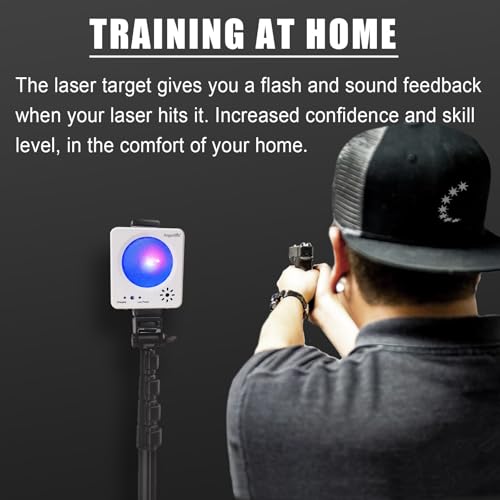 Laser Target & .380 ACP Training Cartridge Kit - Dry Fire Training