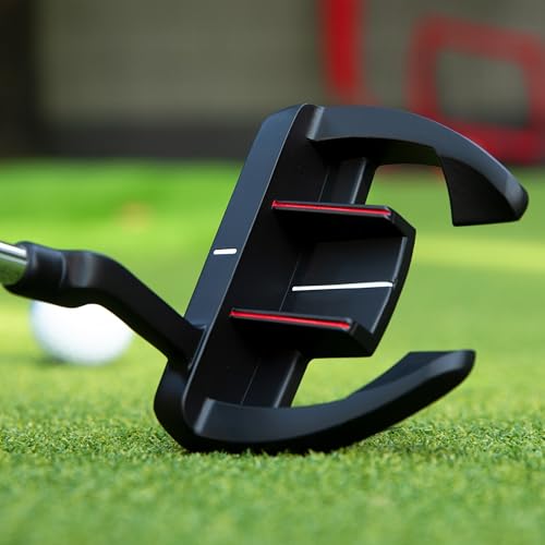 Golf Putter - Anti-Twist Mallet with Alignment Aid, 35"