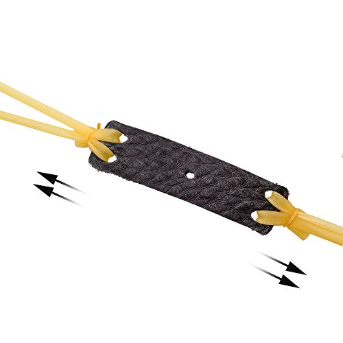 5 Pack Hunting Slingshot Replacement Bands - High Quality Rubber