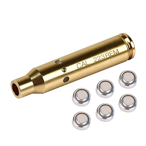 Laser Bore Sighter for .223 & 5.56mm - Easy Zeroing with Batteries
