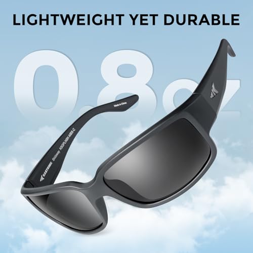 Polarized Sport Sunglasses with UV Protection for Driving & Fishing