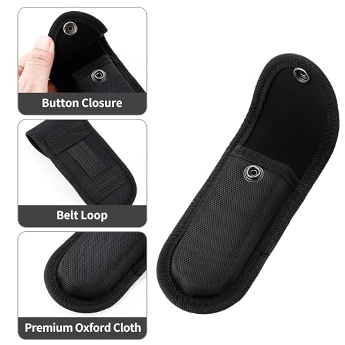 Durable Nylon Pocket Knife Sheath - Multitool Pouch for Belts