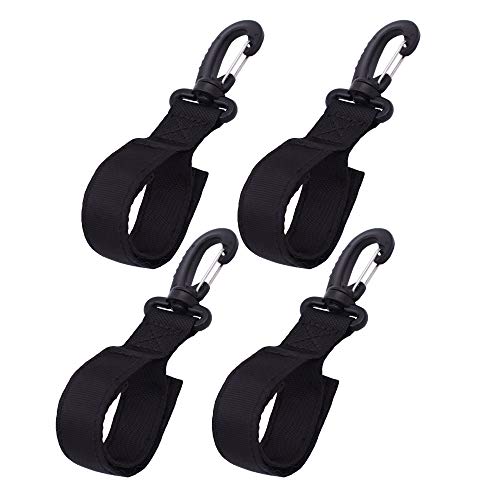 Paddle Clips Set of 4 - Universal Paddle Holder with No Drill Installation
