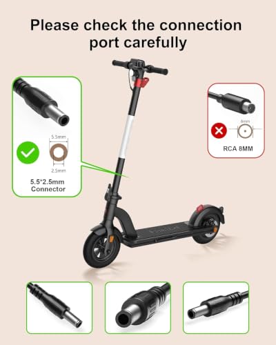 42V Hiboy Scooter Charger Replacement for S2 S2 Pro KS4 Max NEX Models