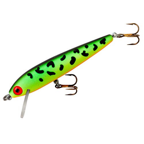Minnow Crankbait Fishing Lure - 2.5" Fire Tiger