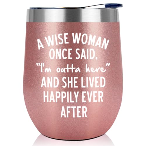 Wise Women Rose Retirement Tumbler - Funny Farewell Gift for Coworkers & Women 12 Oz NewEleven