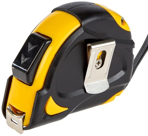 Self-Locking Tape Measure - 16-Foot (5-Meter) - Black & Yellow