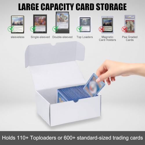 Trading Card Storage Box - 4-Pack, 600 Count, 7in Standard