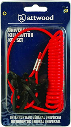 Universal Boat Kill Switch Kit - One Size, 7 Keys Included