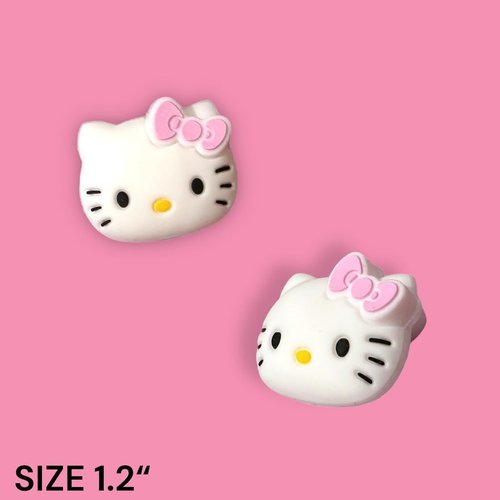 KOZUKI Tennis Shock Absorber Cute, Cute Tennis Racket Dampeners, Tennis Racket Shock Absorber Pink, Animal Tennis Dampeners Set 0f 2 for Adults for Kids (CAT)