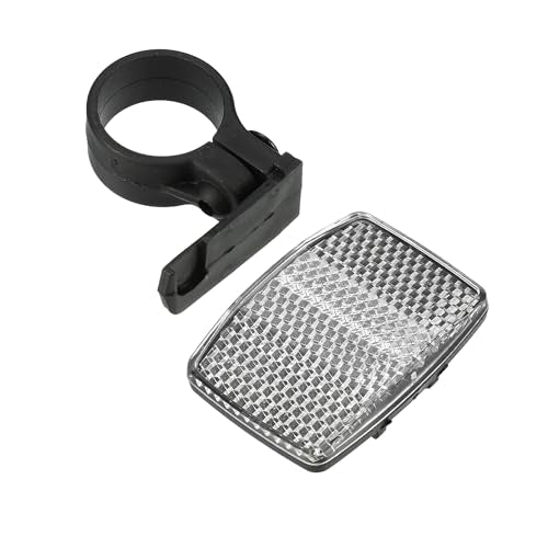 Bicycle Warning Reflector - 2.13" x 1.57" High Visibility Plastic