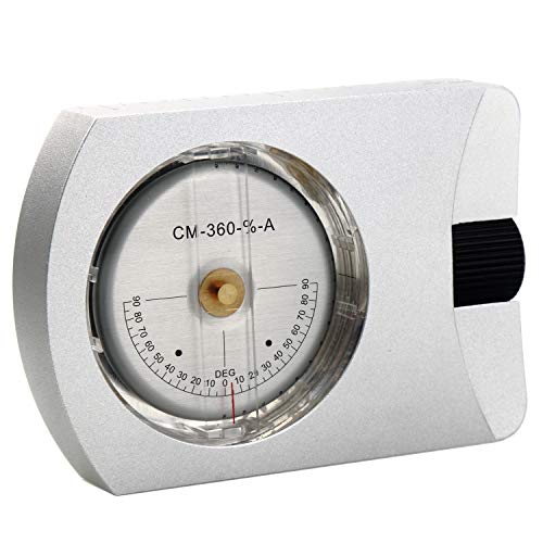 Mini Aluminum Clinometer - Angle & Height Measurement Tool